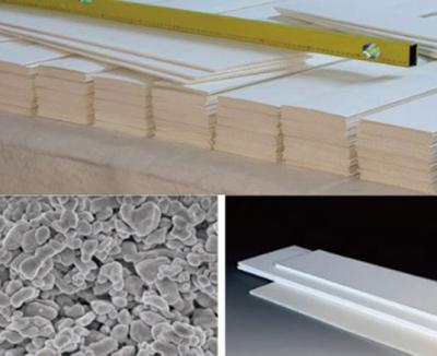 Membrane en céramique de feuille plate